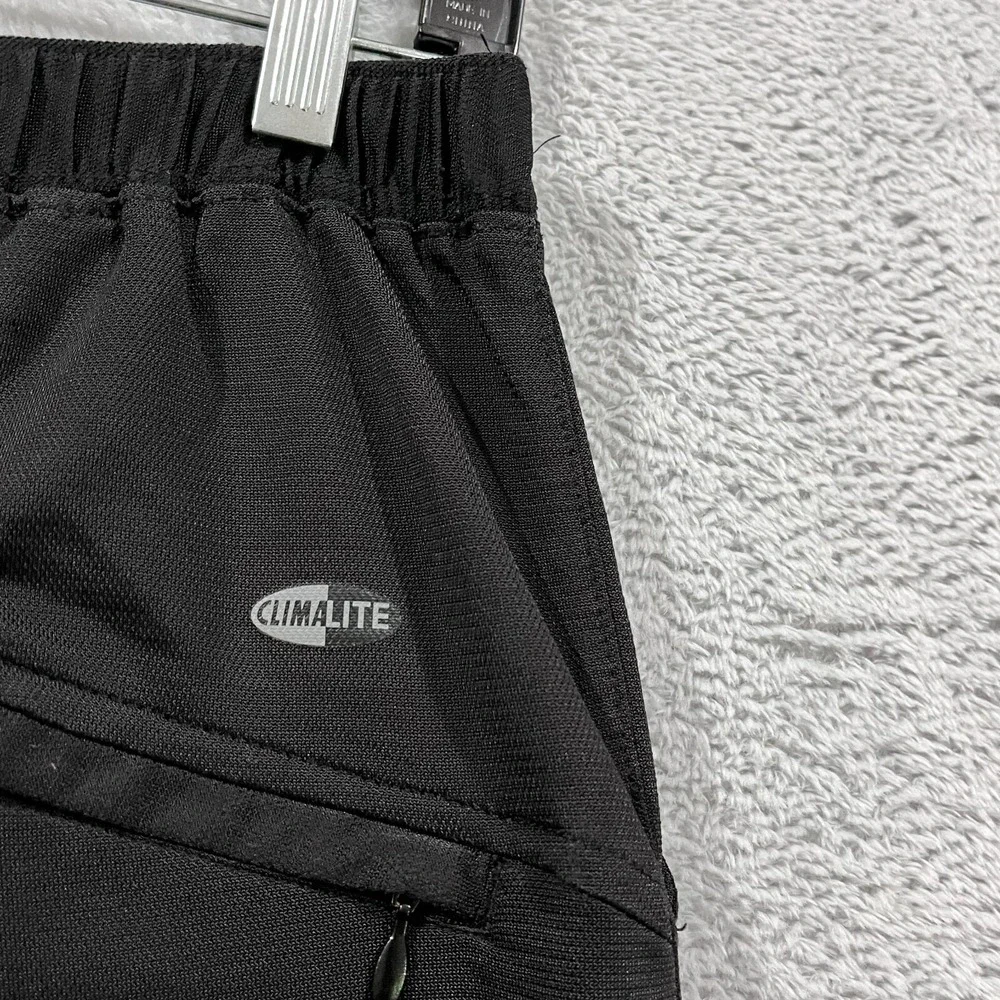 Adidas Track Pants Women's Small Black‎ Straight Leg Athleisure Workout Running